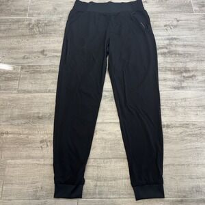 Maevn Women Focus Mid Rise Elastic Jogger Scrub Pant Black 60302T Sz Medium Tall